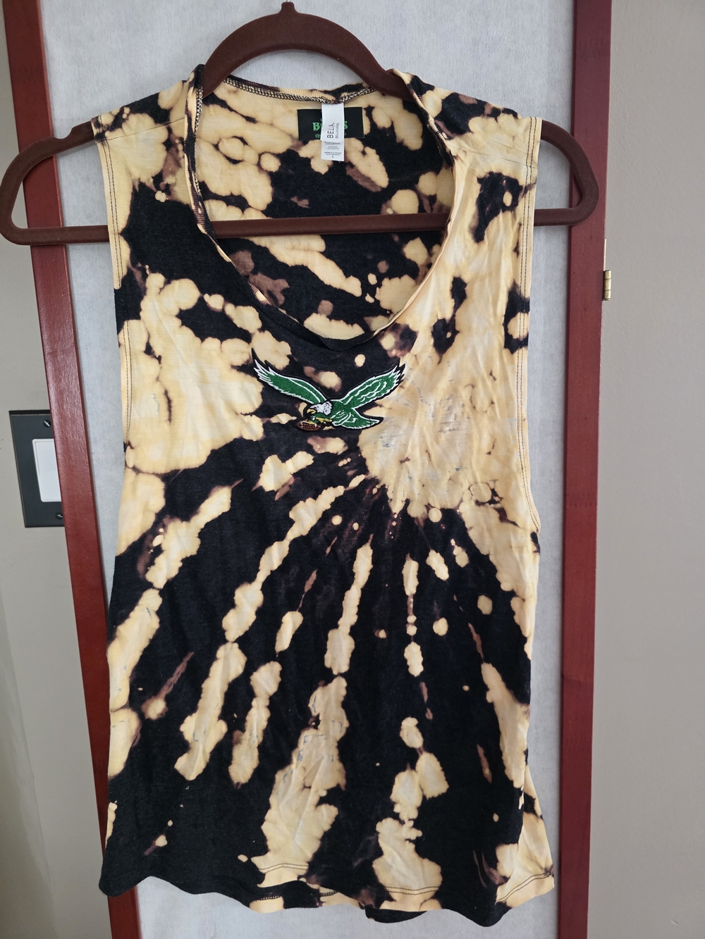 Unique Philly Eagles Tie-Dye Tank